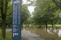 Vigilance à Sherbrooke : hausse du niveau de la rivière Saint-François